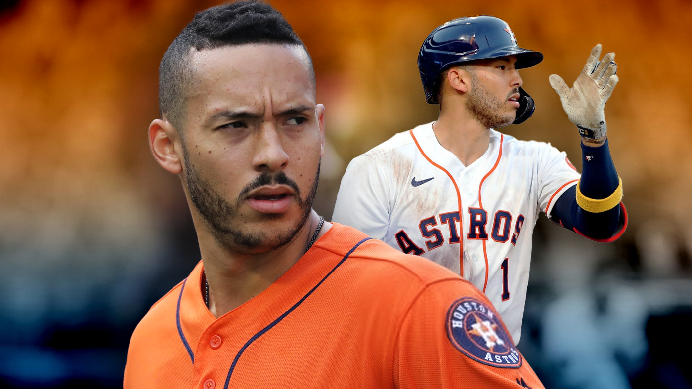 Astros Carlos Correa no button