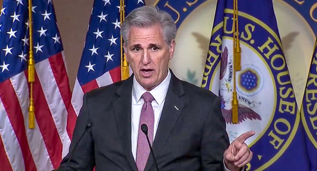 'Stop it -- it's over': GOP's Kevin McCarthy begs Trump to end election conspiracies and welcome Biden