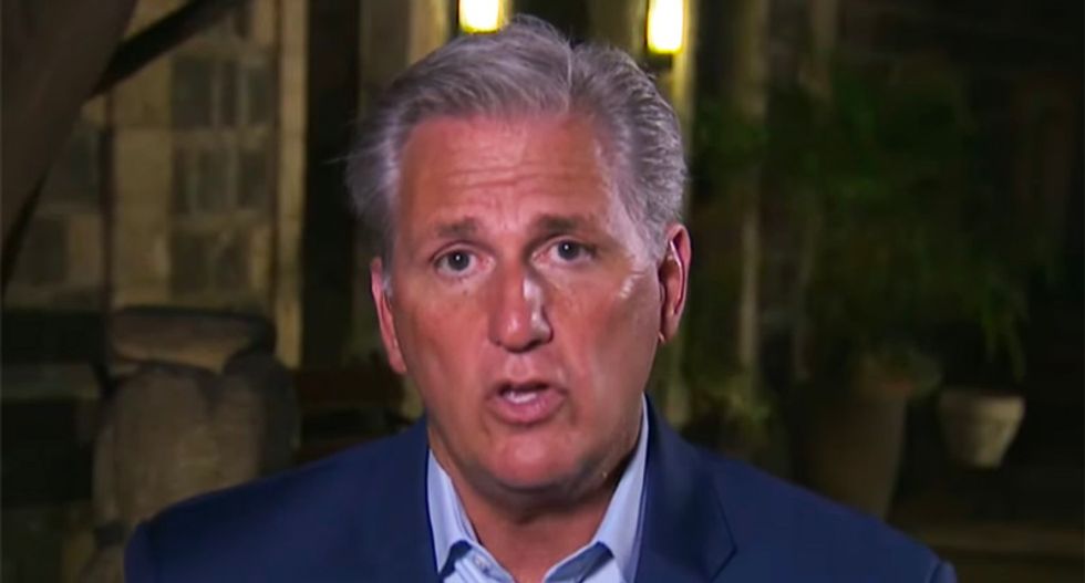 House GOP leader Kevin McCarthy under fire after newly elected Republican dies from COVID-19
