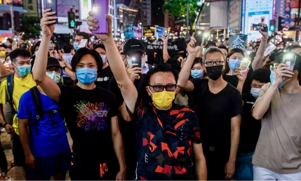 Five Hong Kong democracy protesters seek asylum in the US