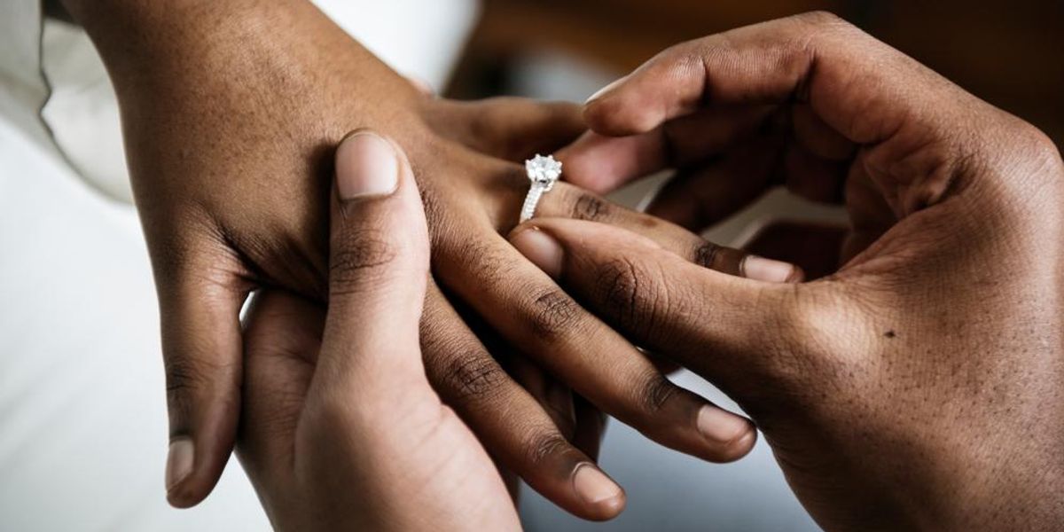 A Husband Upgrades His Wife's $20 Wedding Ring After 14 Years