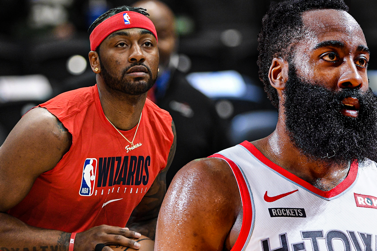 Rockets John Wall and James Harden