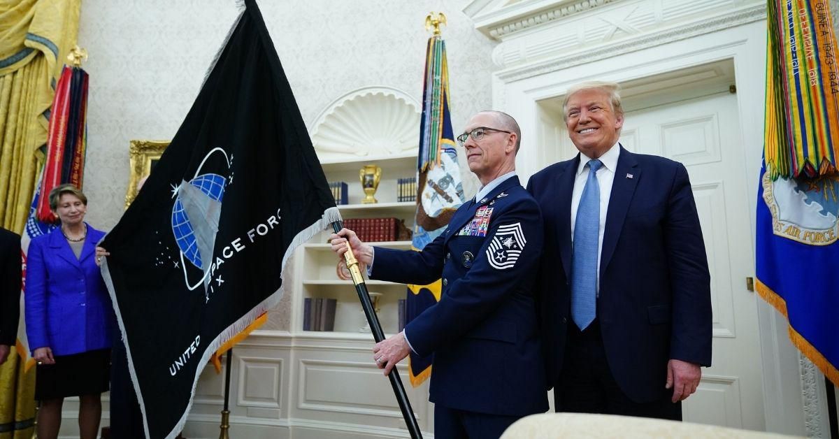 People Now Think Trump Created The Space Force After He Found Out About The 'Galactic Federation'