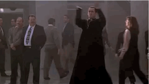 Nicolas Cage Priest Dance