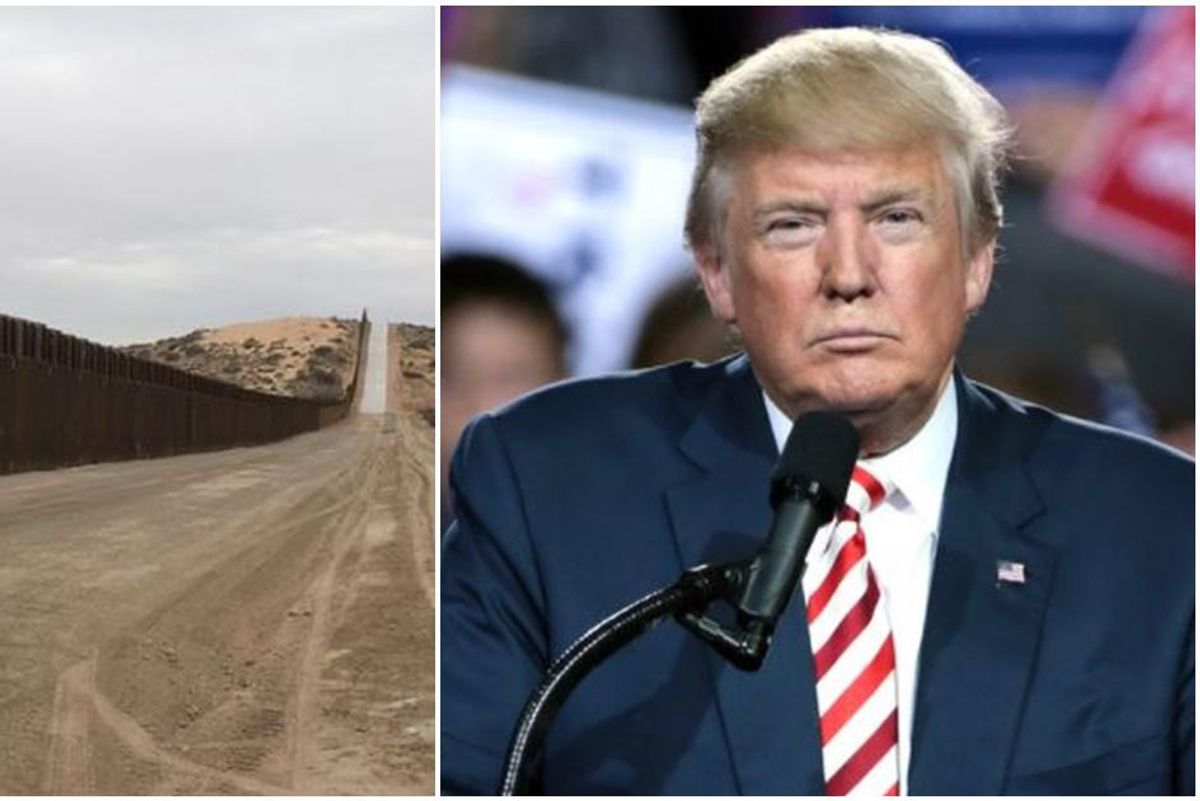 So, it turns out 'armed Mexicans' were smuggled into the U.S. to help build Trump's wall