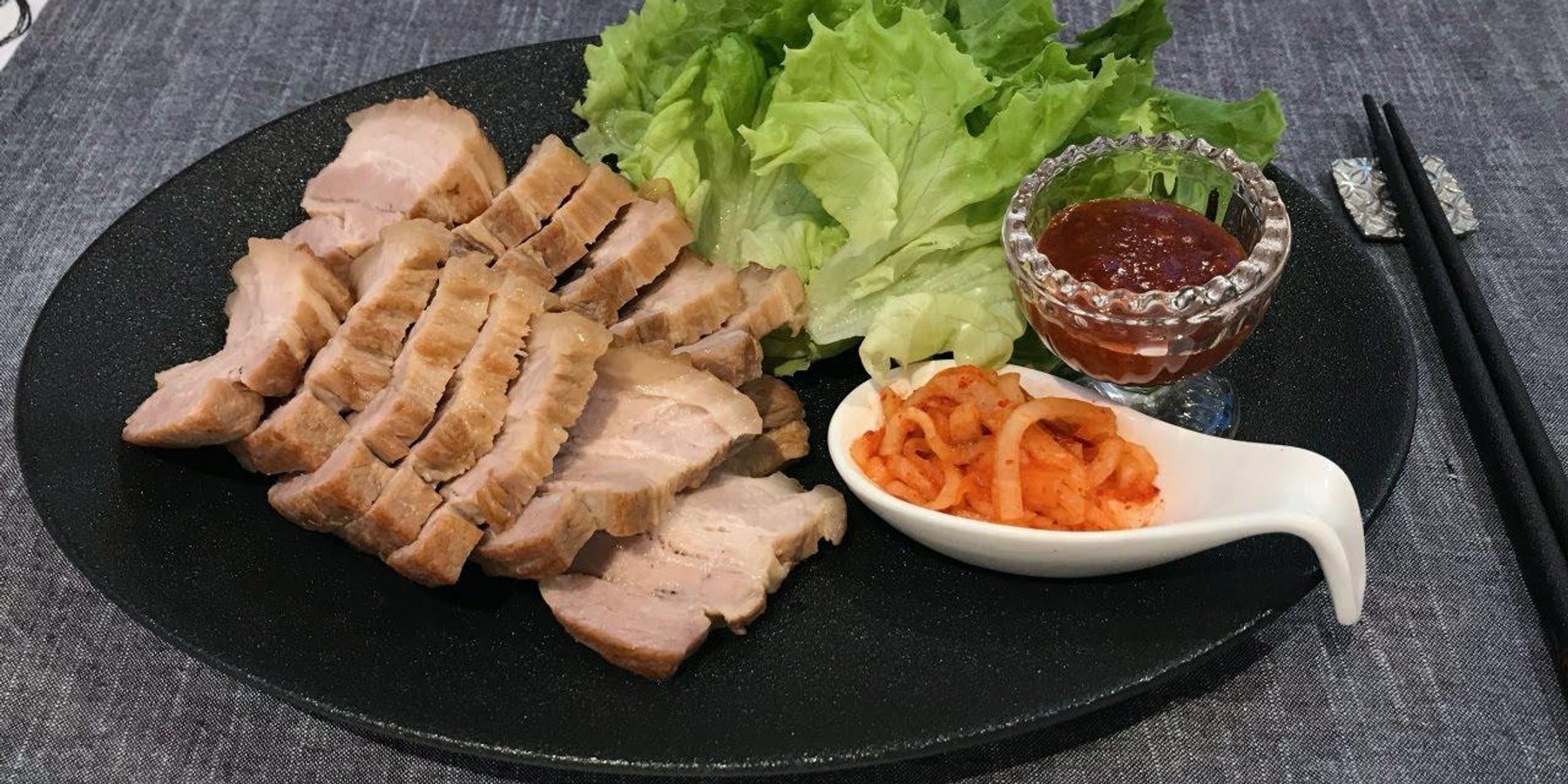 BOILED PORK WRAP(BOSSAM)