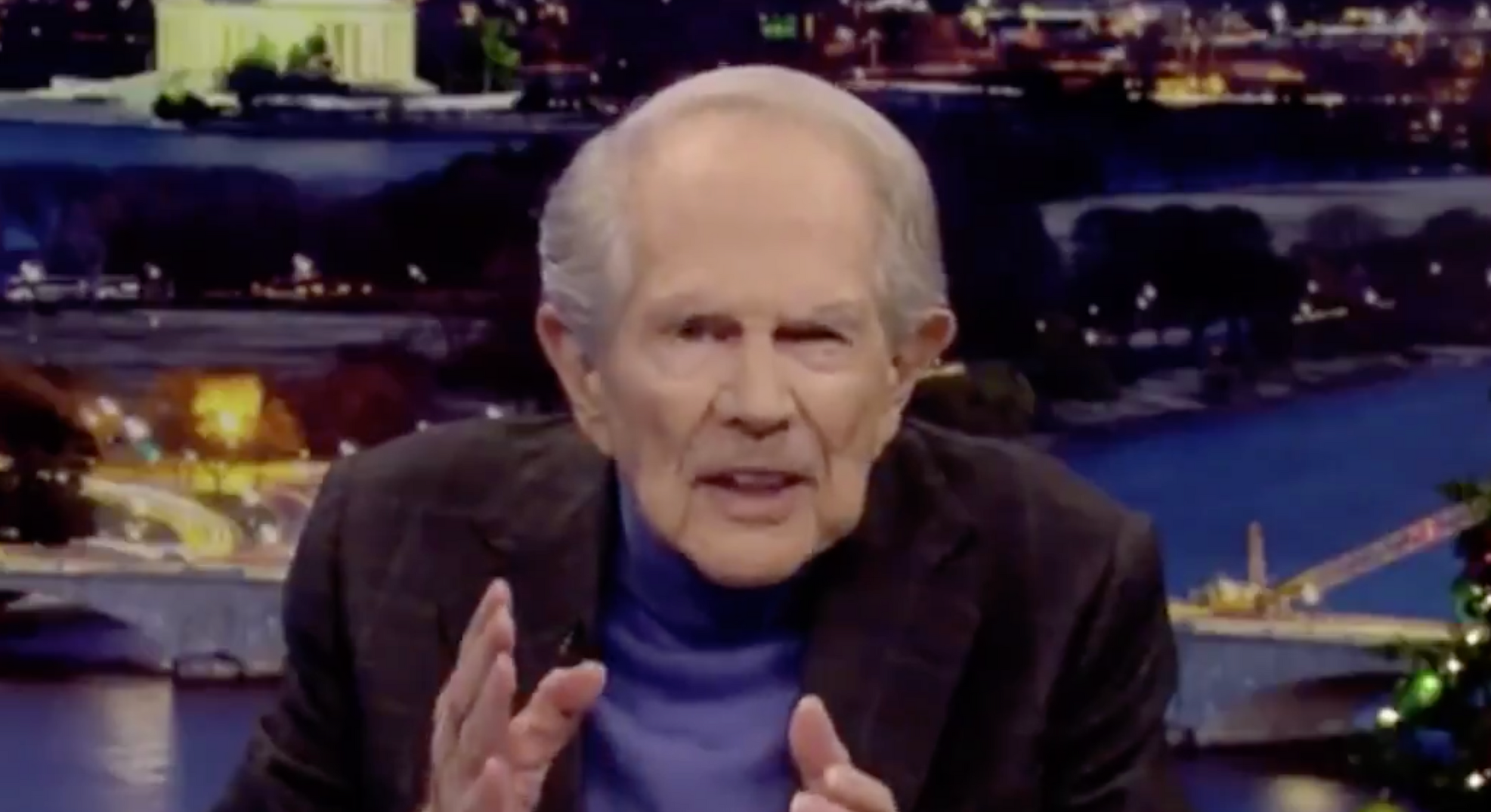 Pat Robertson Calls on God to 'Intervene' in the Election to Keep Trump President in Bonkers Rant