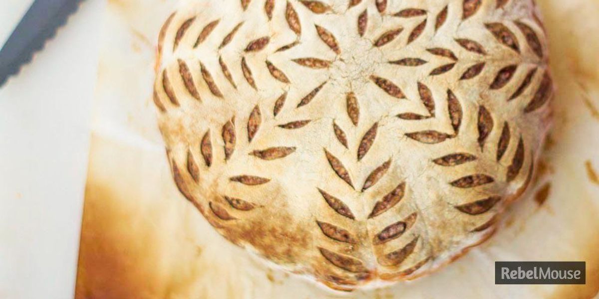 ALL-PURPOSE FLOUR SOURDOUGH BREAD - My Recipe Magic-image