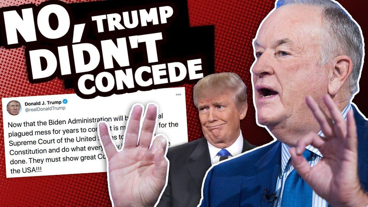 Bill O’Reilly: Trump did NOT concede election