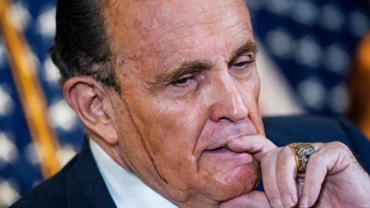 Trump's personal attorney Rudy Giuliani 