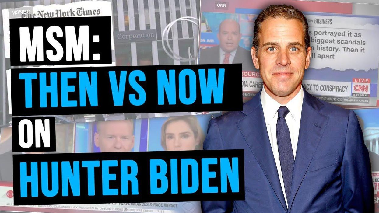 Then vs Now: MSM caught in Hunter Biden cover-up?
