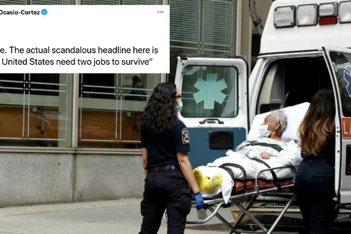 AOC defends paramedic being shamed for her 'racy' side job