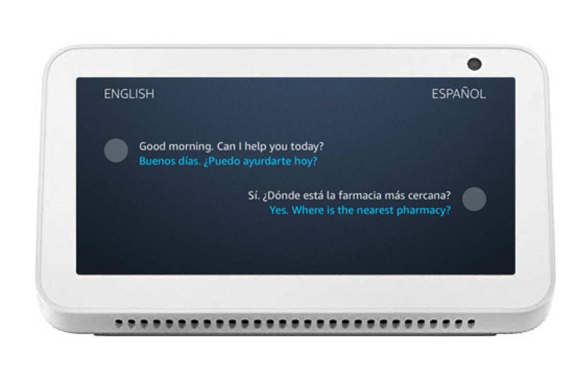 Amazon Alexa interpreter feature