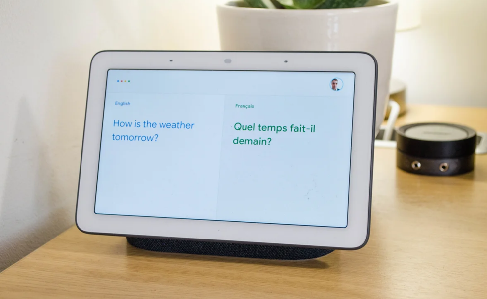 Google Assistant interpretation feature
