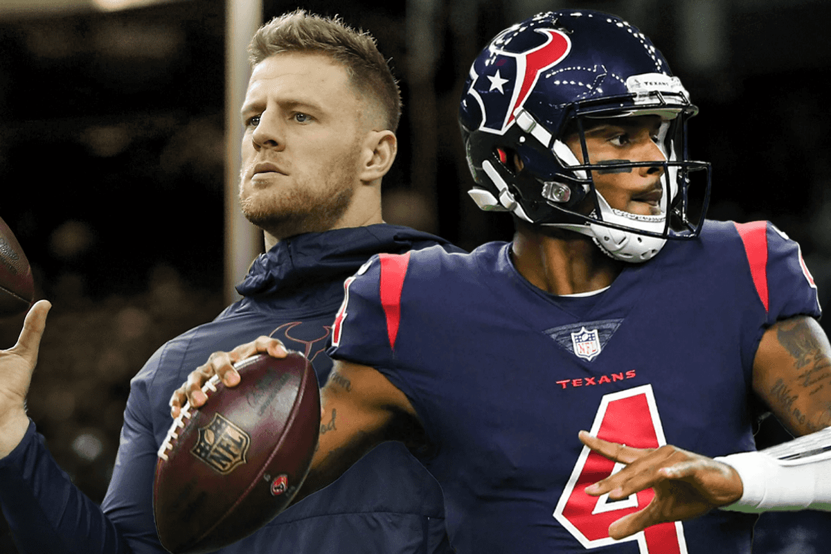 Texans JJ Watt, Deshaun Watson