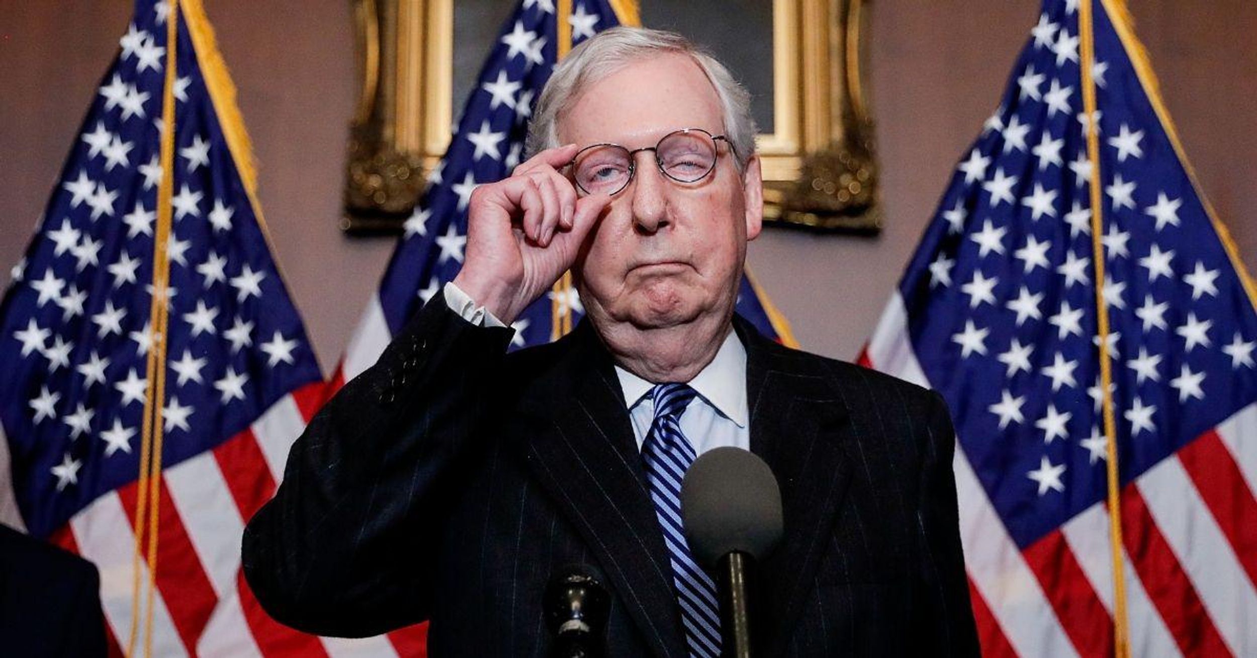 Trump Supporters Lose Their Minds After Mitch McConnell Dares To Congratulate Biden And Harris