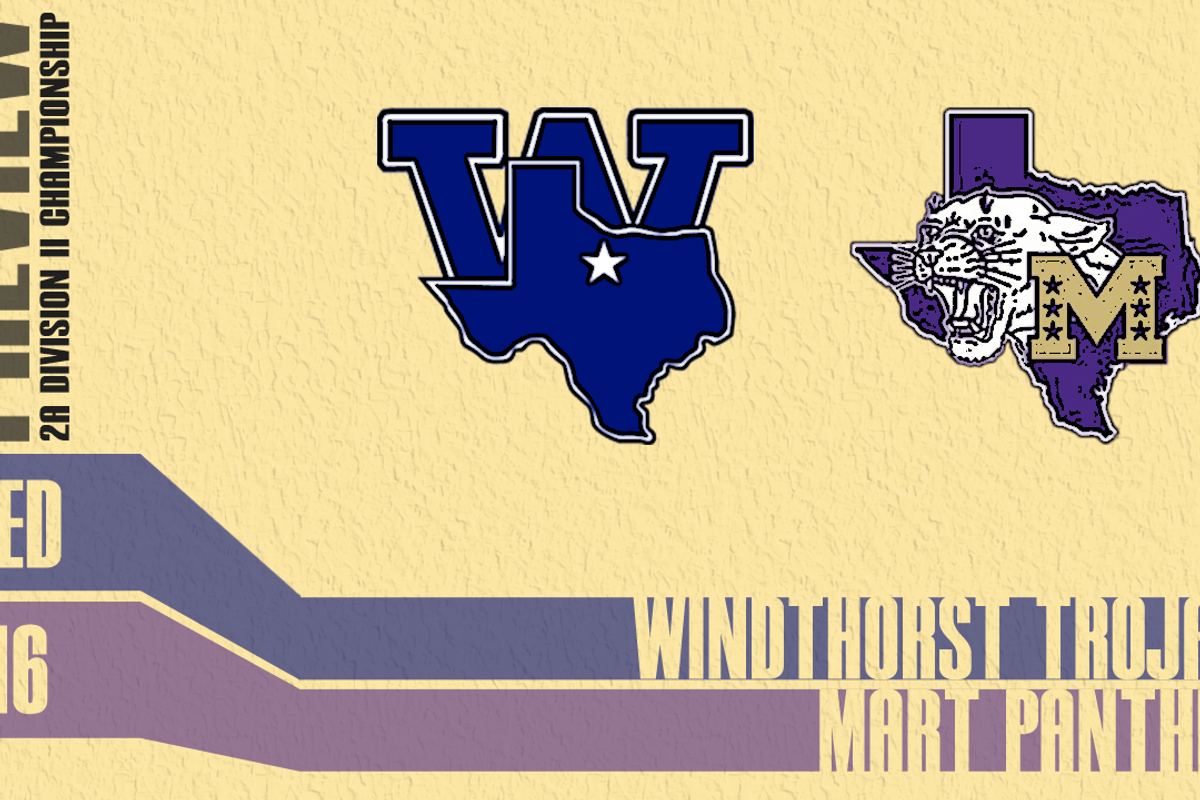 STATE PREVIEW: 2A DII Windthorst vs. Mart