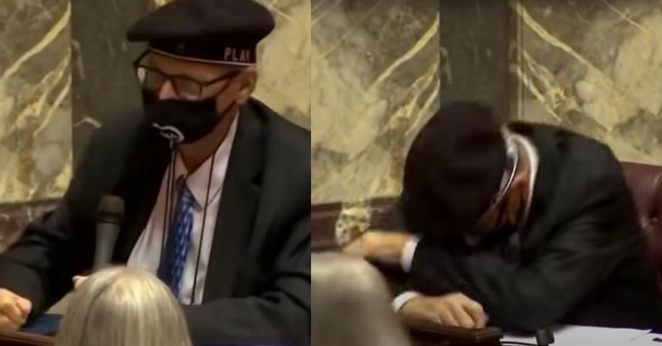 Terminally-Ill Elector Breaks Down In Tears After Casting Emotional Vote For Biden And Harris