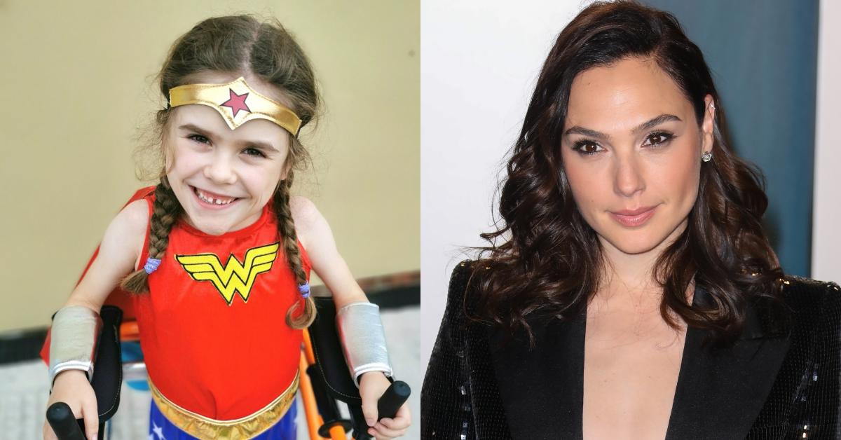 Disabled 6-Year-Old Who Raised Money Dressed As Wonder Woman Thanks 'Inspiration' Gal Gadot In Sweet Video Message