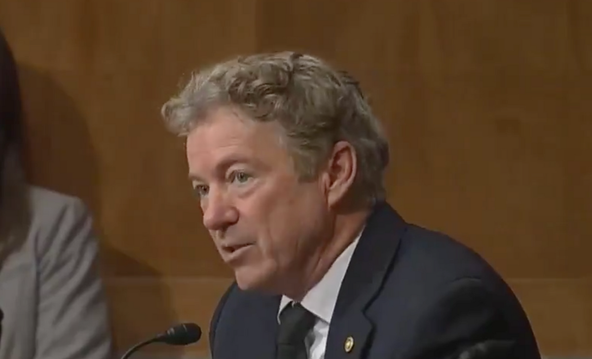 Rand Paul Dragged for Claiming the 'Election in Many Ways Was Stolen' During Senate Hearing