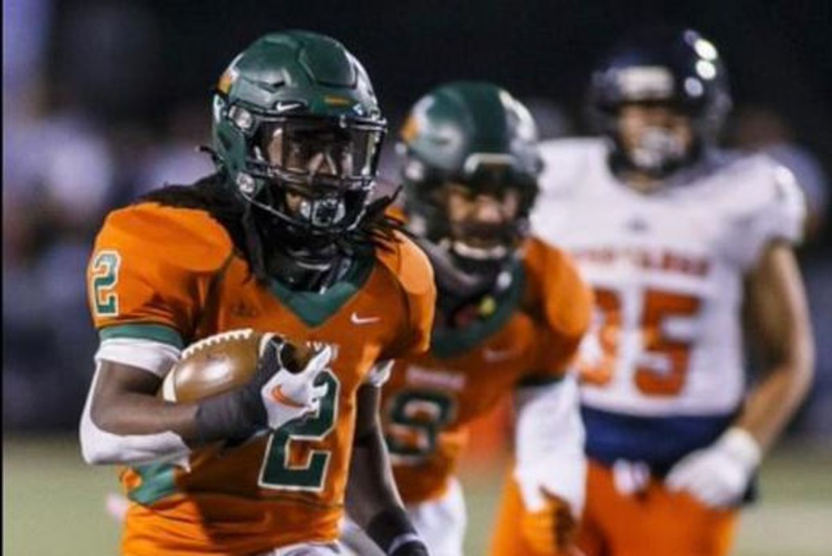 Naaman Forest junior Kingsley Bennett was made for football