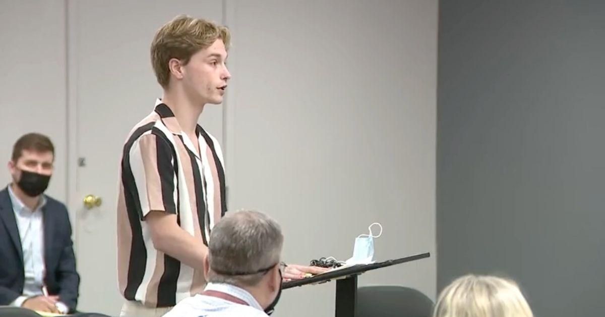 Gay Student Gives Powerful Speech To School Board After Being Suspended For Wearing Nail Polish