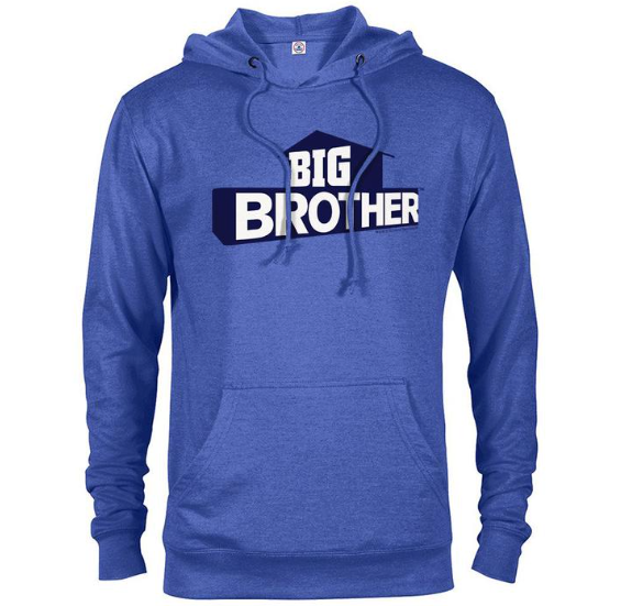Lightweight Hooded Sweatshirt with Big Brother logo