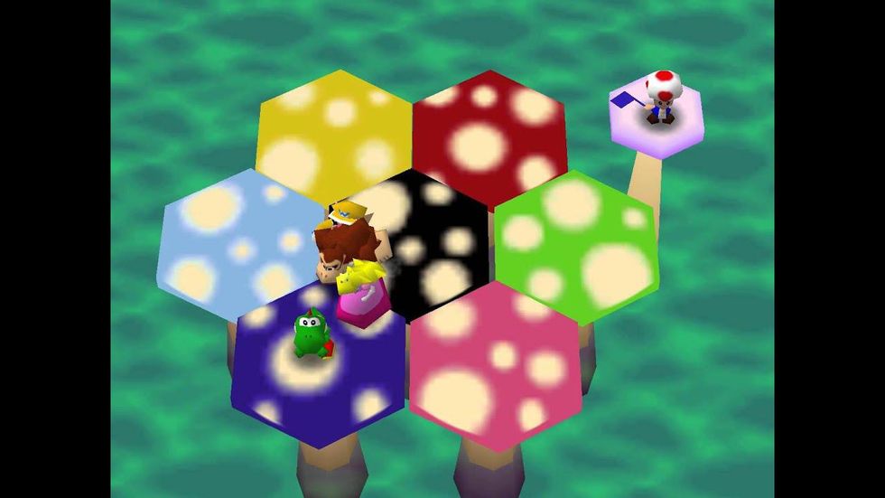 Mushroom Mix Up Mario Party