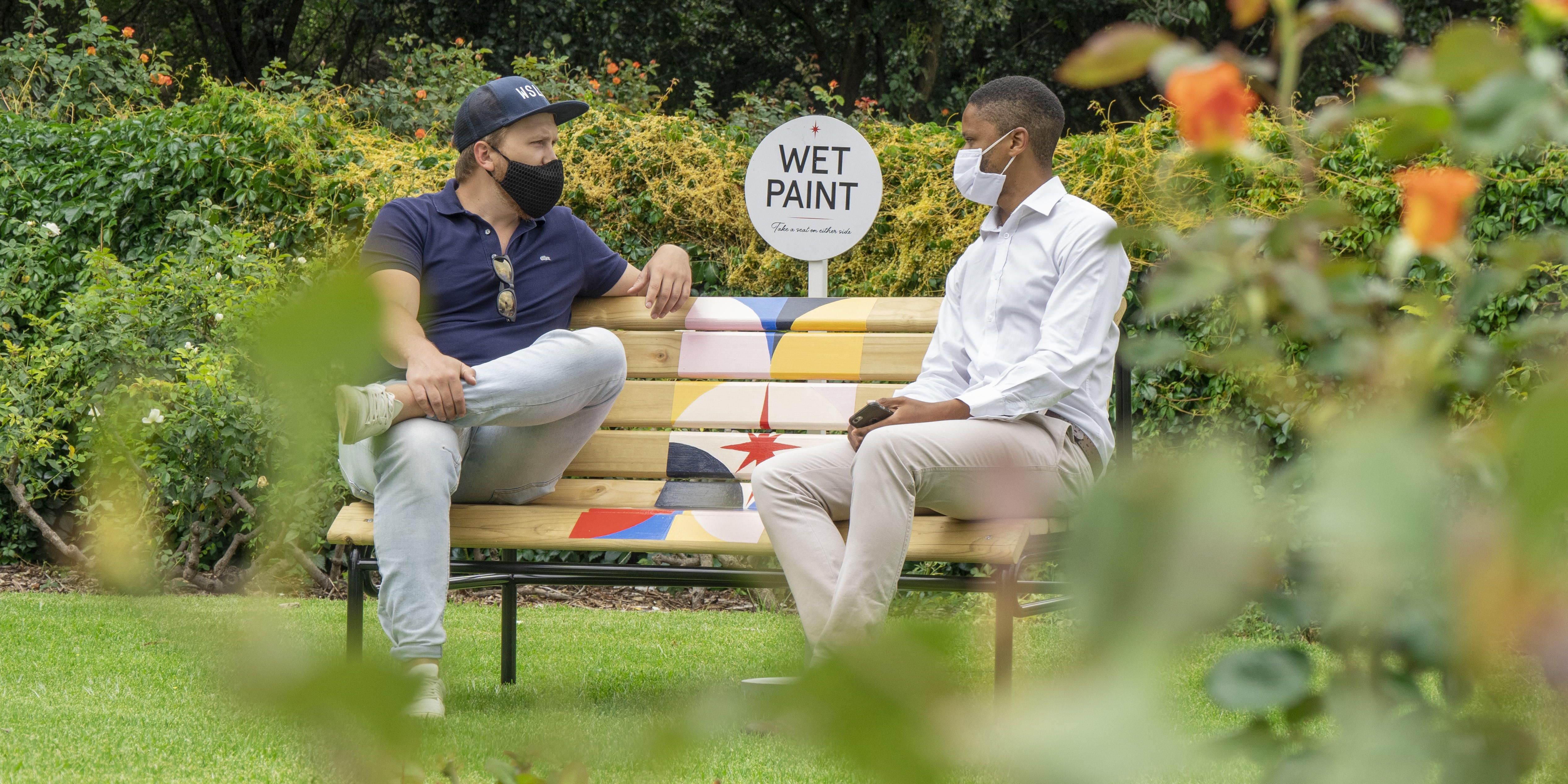 'Wet Paint' is a Social Experiment Encouraging Social Distancing - Vimarsana News
