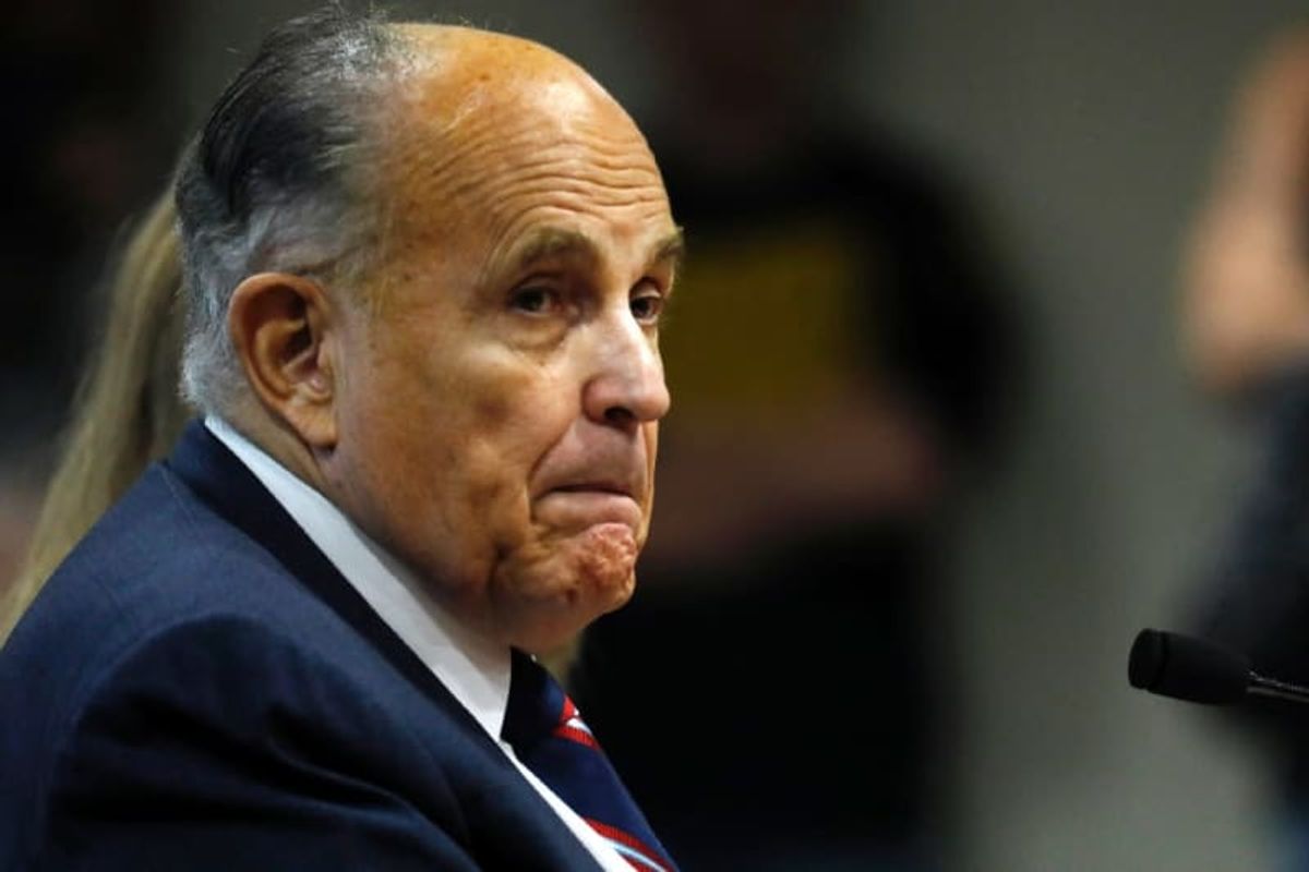 Is Rudy Giuliani quietly scrubbing top Trump officials and supporters from his Twitter following list?