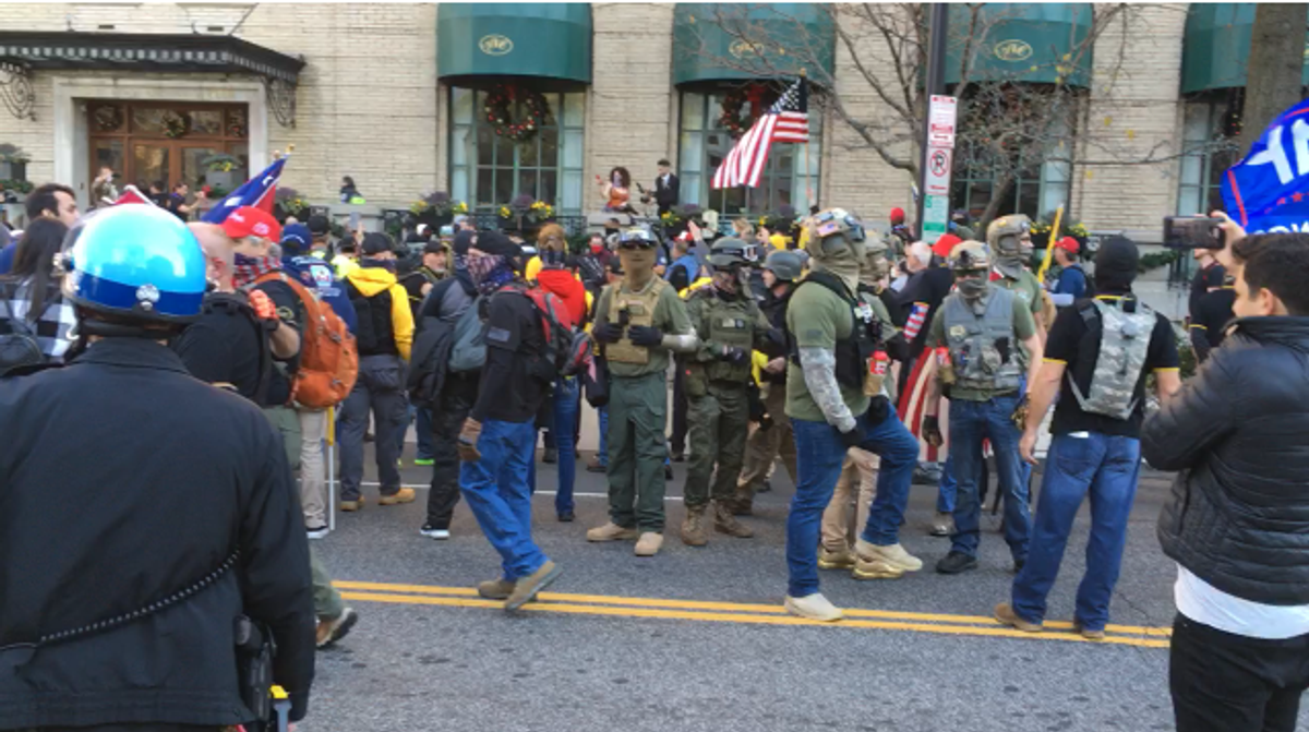 'We're gonna kill Congress': Trump's far-right supporters promise violence at today's DC protests