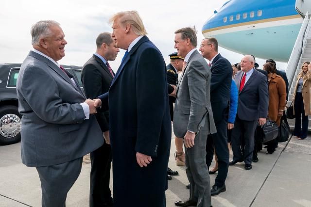 David Perdue, Donald Trump