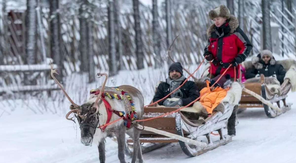 Lonely Christmas in Santa's homeland as tourists stay away