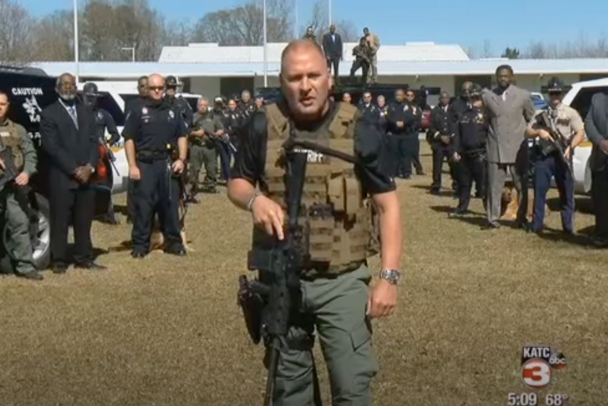 Louisiana GOP Rep. Clay Higgins Gettin' ALL Dramatic Again