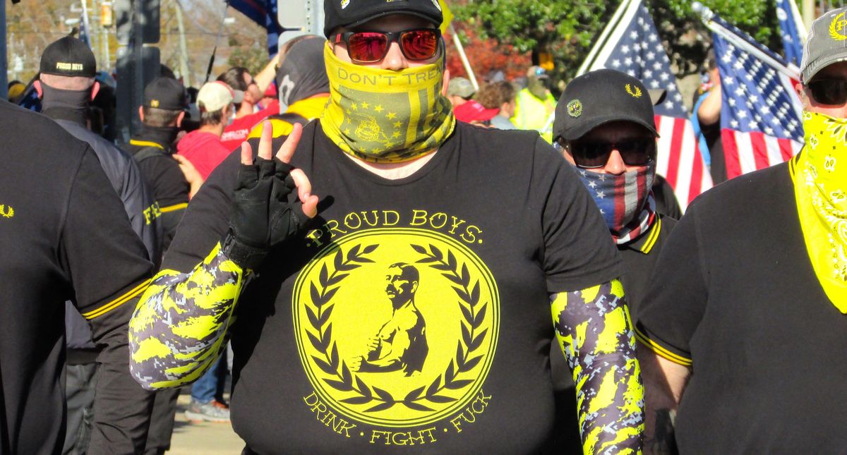 Proud Boys rallies result in violence against people of color -- but their driving ideology is hatred against women