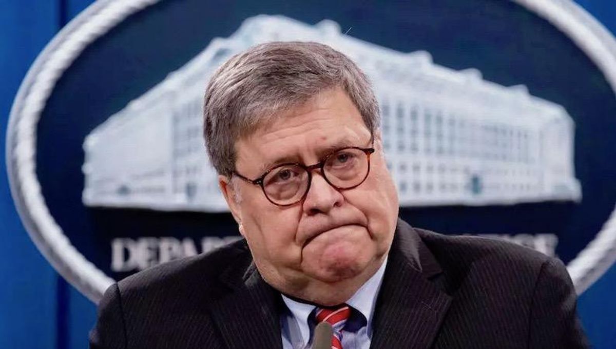 William Barr is still the 'worst attorney general in history' -- according to this prominent conservative