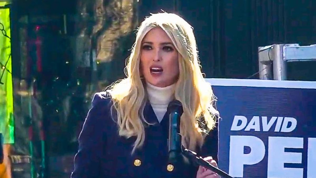 WATCH: Trump spews election conspiracies over Ivanka’s phone at Miami food giveaway event