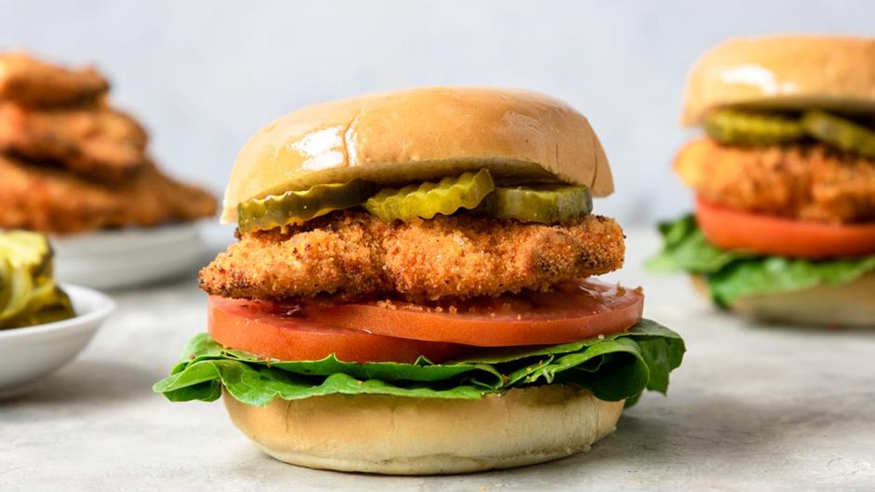 This air fryer chicken sandwich recipe is just plain delicious