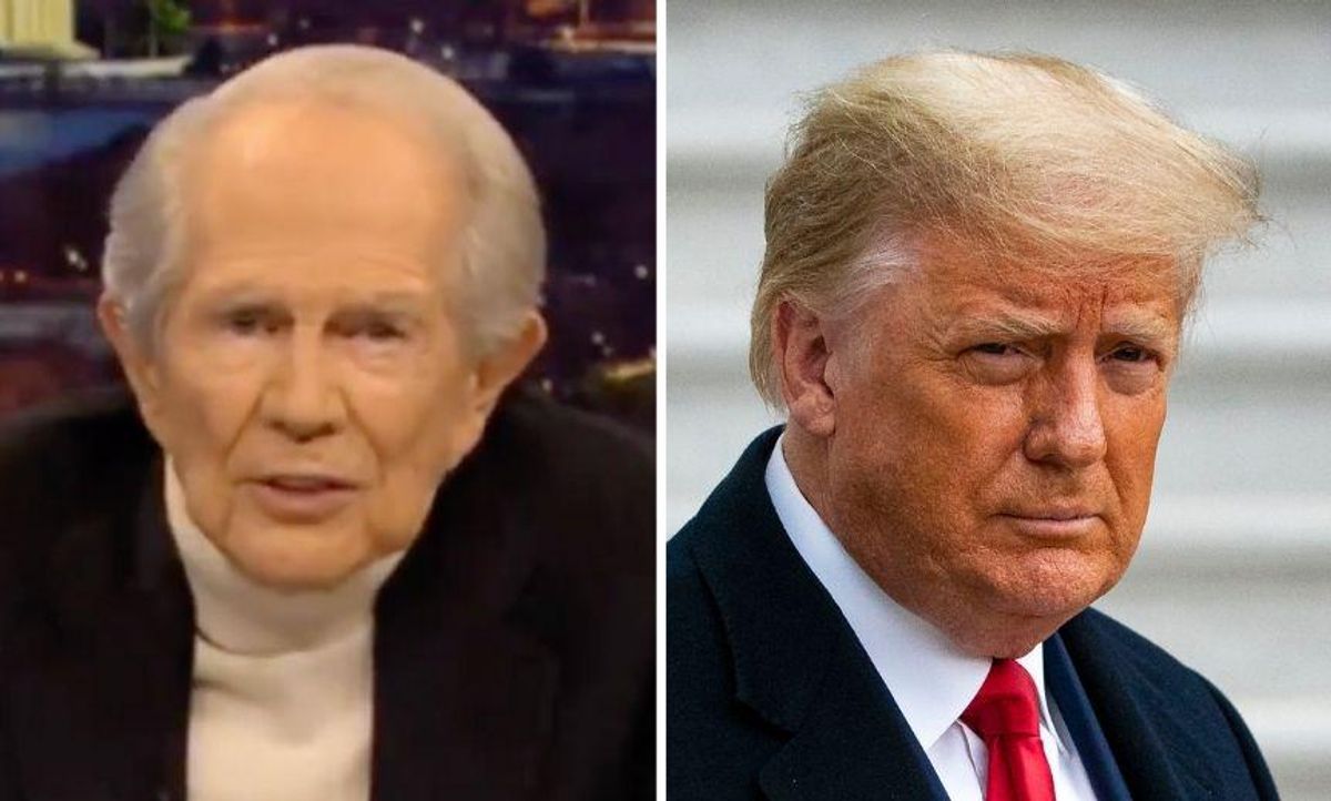 Pat Robertson Throws Trump Under the Bus Over the Election, Says Trump 'Lives in an Alternate Reality'