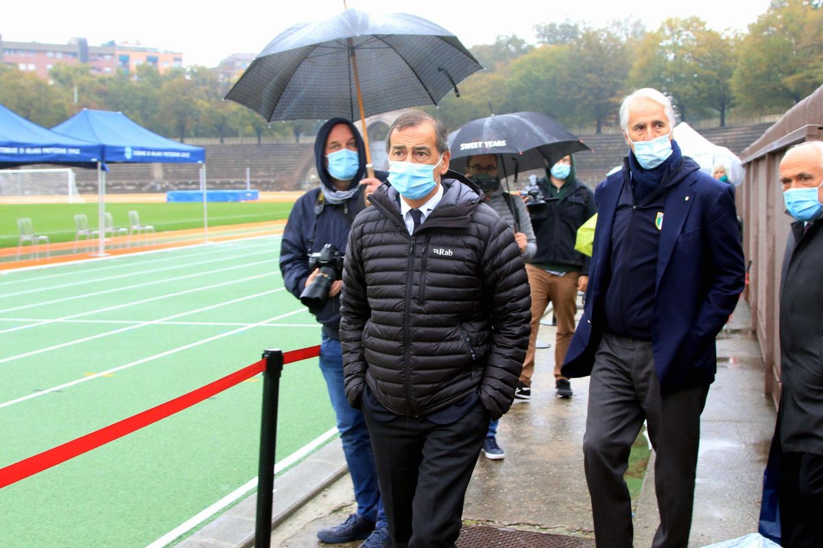 Sala fa melina sul nuovo San Siro per far goal alle elezioni