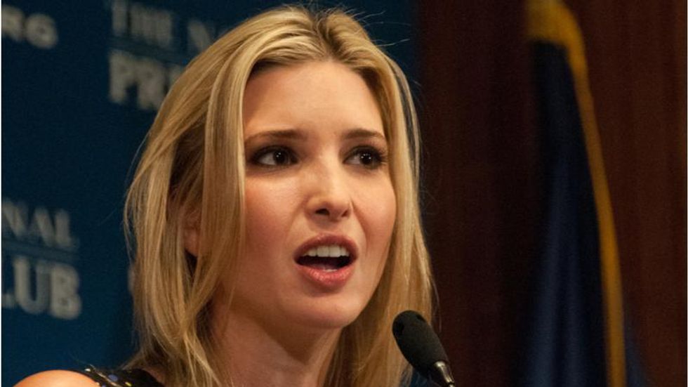 'Is she pretending to look concerned?': Ivanka buried for boasting about participation in food giveaway