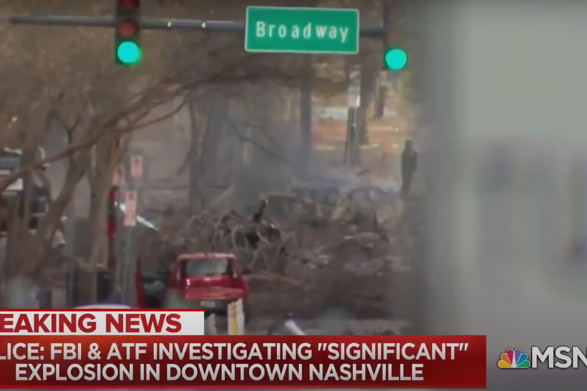 Trump Too Busy Golfing To Care That Downtown Nashville Blew Up