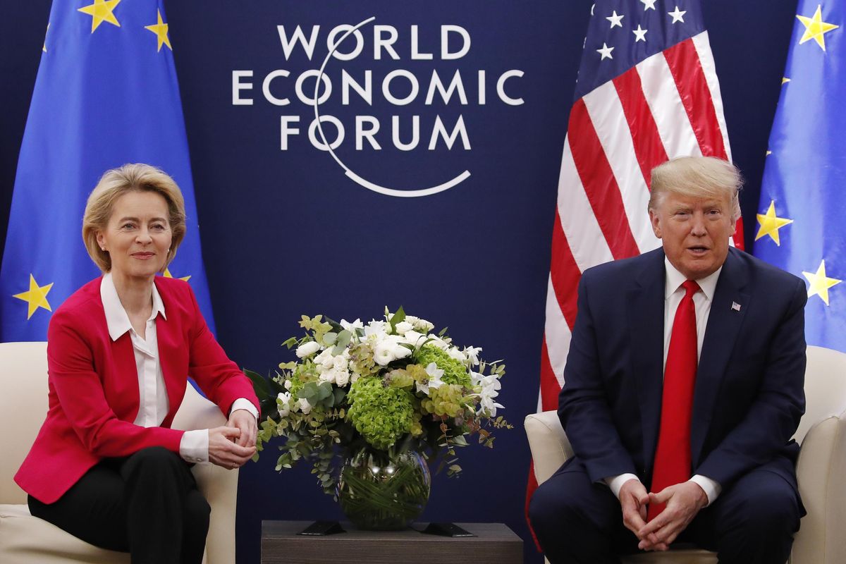 Gentile Ursula, si può dire che è meglio Trump?