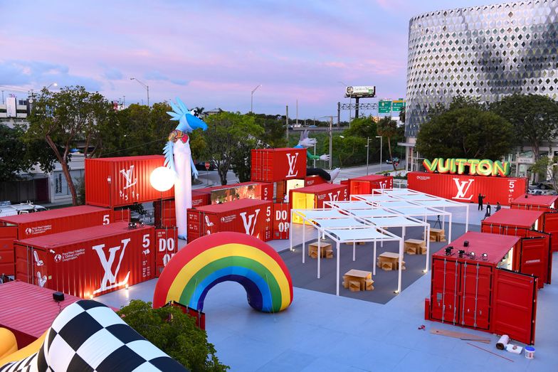 Louis Vuitton Opens Temporary Residence at Americana at Brand