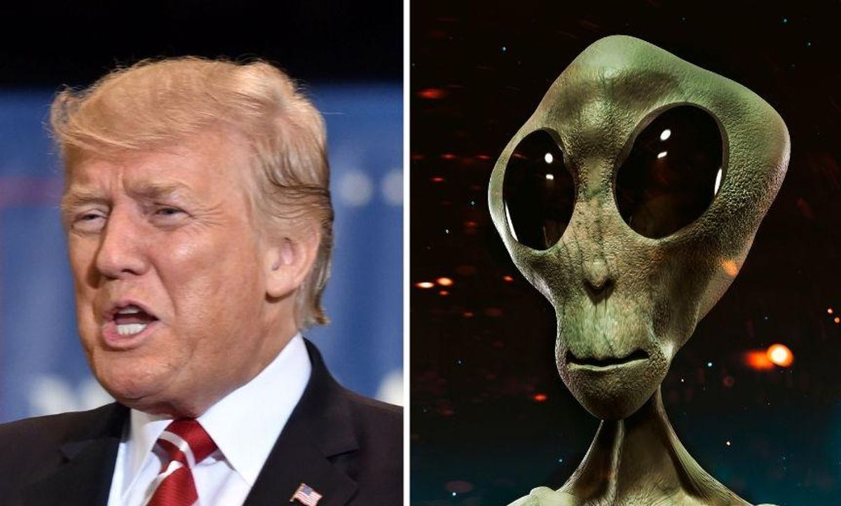 Former Israeli Official Claims Trump Wanted to Disclose Truth About Aliens But They Made Him Keep It Quiet