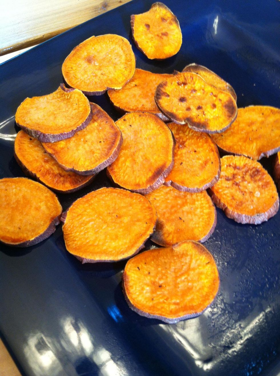 How To Make Roasted Sweet Potato Slices B C Guides