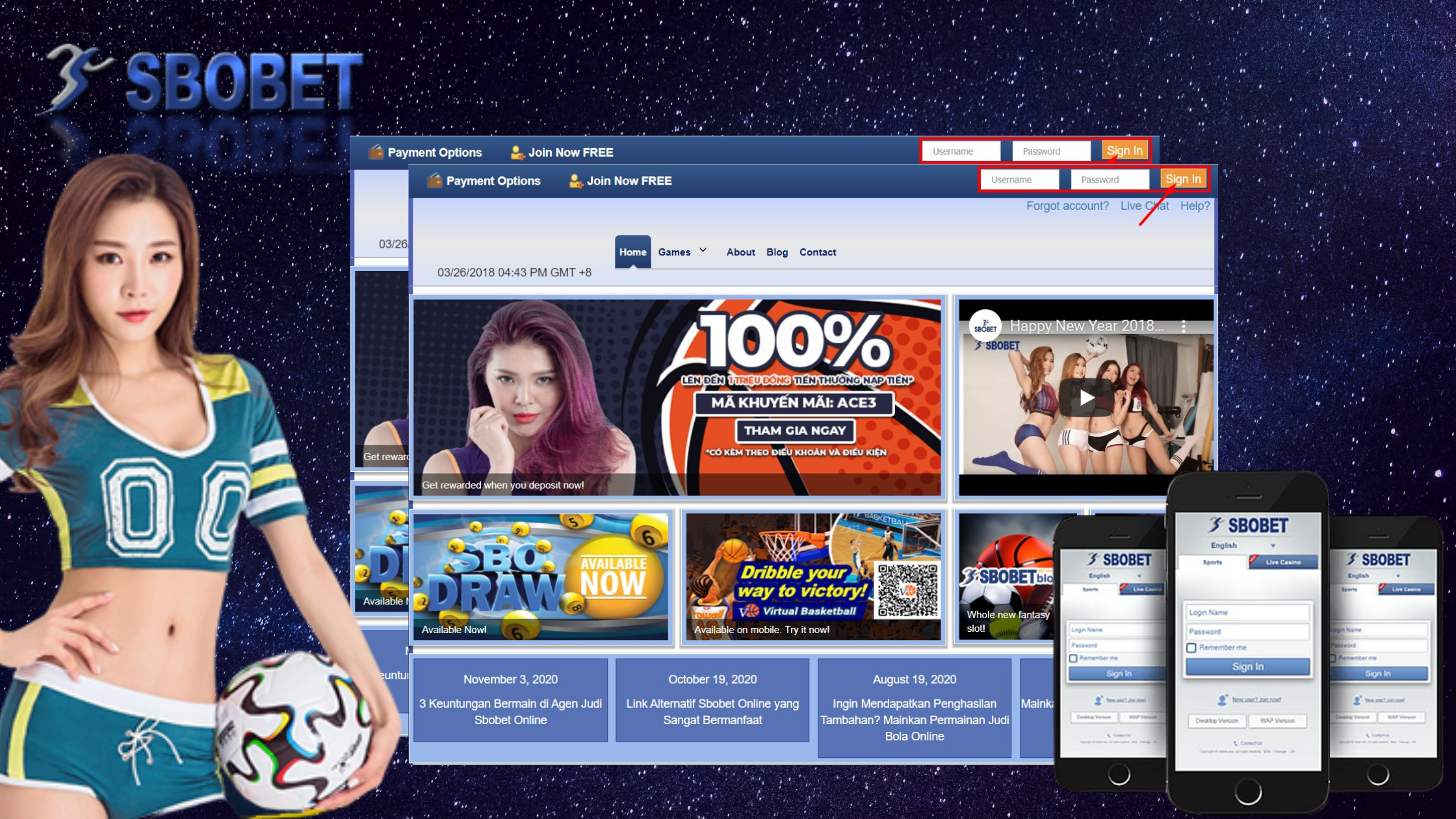 Login Sbobet Online