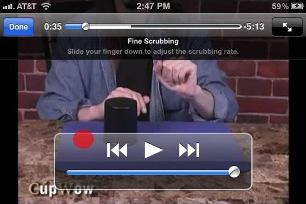 How to precisely fast forward & rewind iphone videos - B+C ...