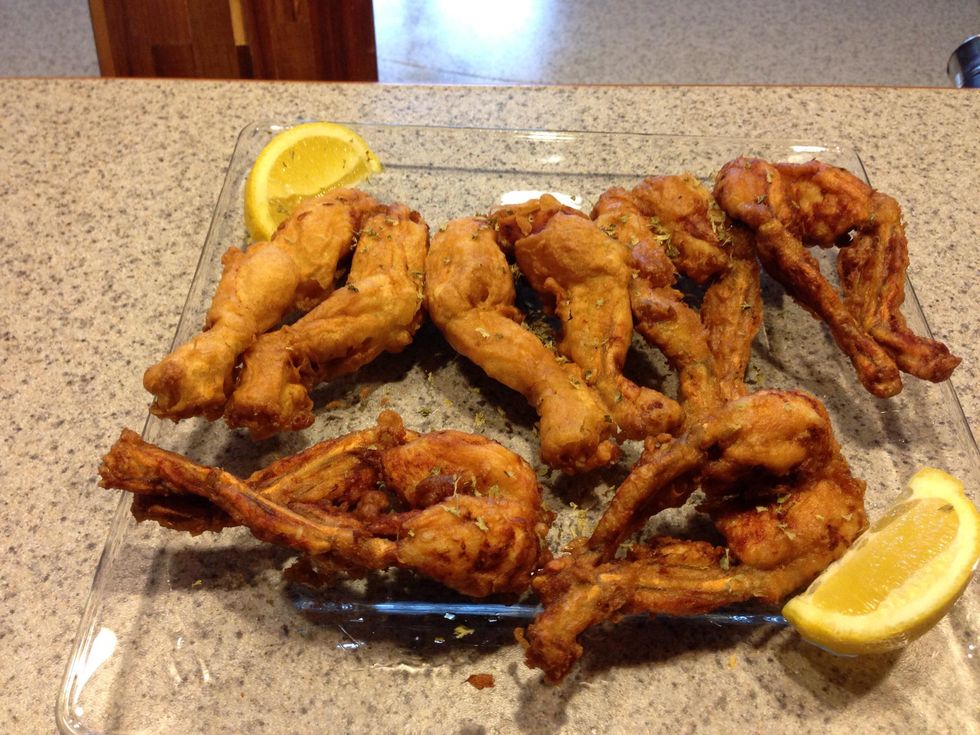 How to cook beer batter frog legs B+C Guides