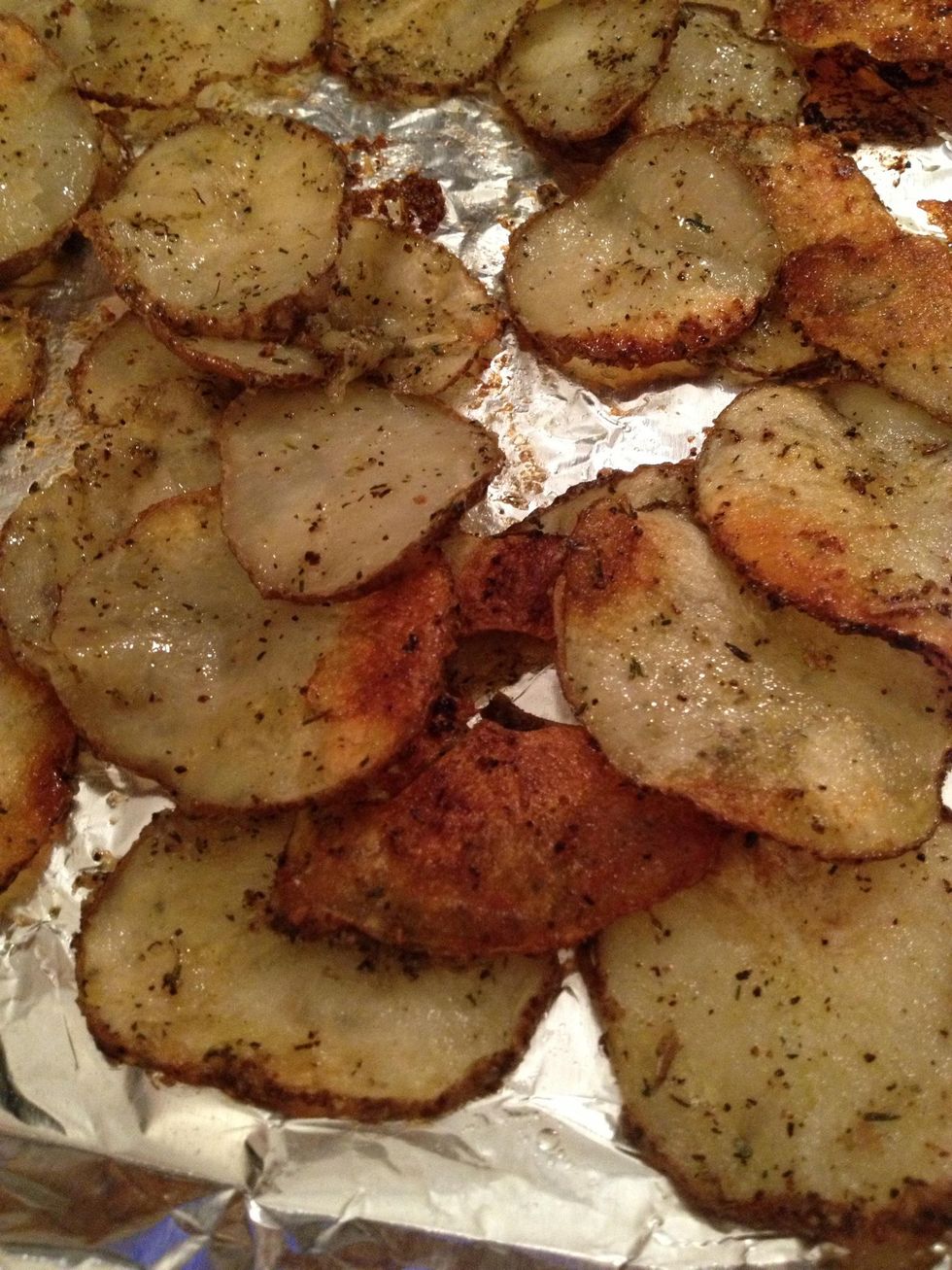 How to make healthy potato crisps B+C Guides